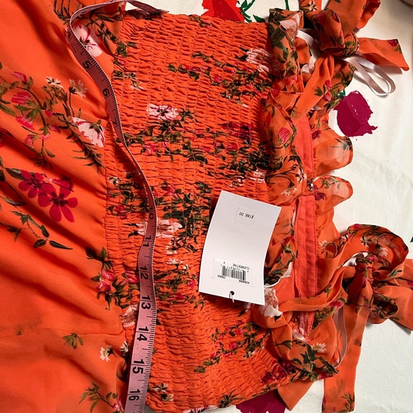 Gal Meets Glam floral maxi dress - size 4 brand new with tags - Picture 8 of 10